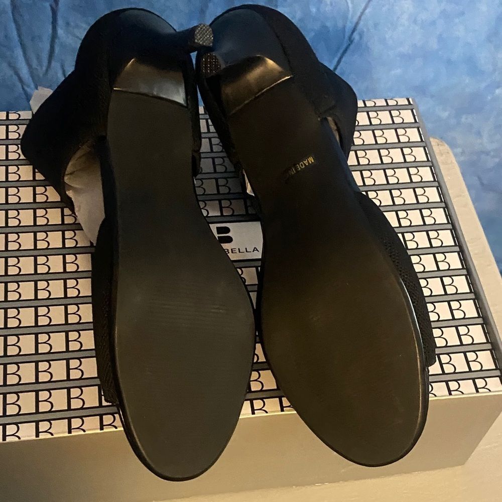 New Elegant Black Women's Heels sz 7, SL1-128s003 - Picture 5 of 5